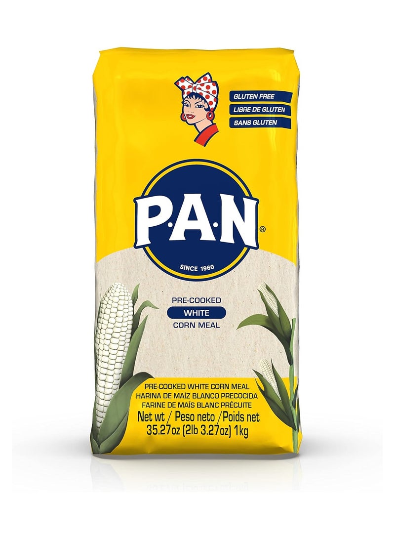 مِقلاة دقيق الذرة الأبيض، مطبوخ مسبقًا 1 كجم - Image 1