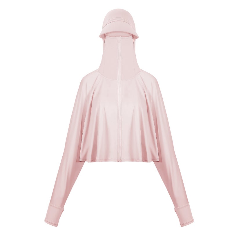 Sunscreen Clothing Summer IceSilk Long Sleeved Rash Guards Breathable Outdoor Fishing Running Sports Sunscreen Hoodie Sunshine Protections Clothing - Image 3