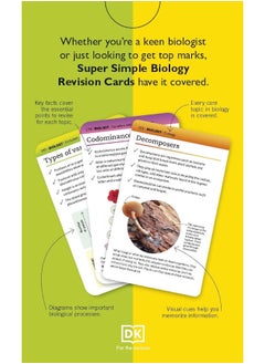 DK Super Simple Biology Revision Cards Key Stages 3 and 4: 125 Comprehensive, Easy-to-Use Revision Cards for GCSE Exam Preparation  - Image 2