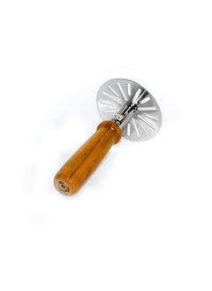 Oblivion Oblivion Stainless Steel Pav Bhaji Masher with Rust-Resistant Wood Handle - Best Kitchen Tool Set for Sturdy, Easy-Grip, Durable and Multipurpose Cooking (1pc)  - Image 2