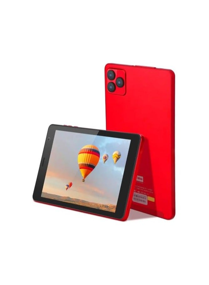 REBENUO Full HD 8-Inch Android Tablet | SIM Slot | 5G LTE | 8000mAh Battery | Dual Camera + GPS(Red) - Image 1