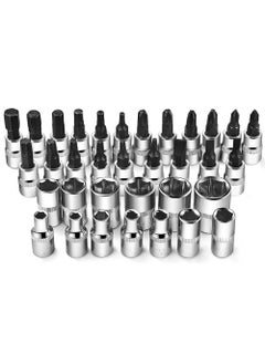 Digital Craft Digital Craft Multifunction Hand Tool Kit Car Ratchet Wrench Assembly Tool Household Repair Tools Automotive Set 46PC Socket Set8Pc Double Open Spanner Set8Pc Ring Spanner Set  - Image 3