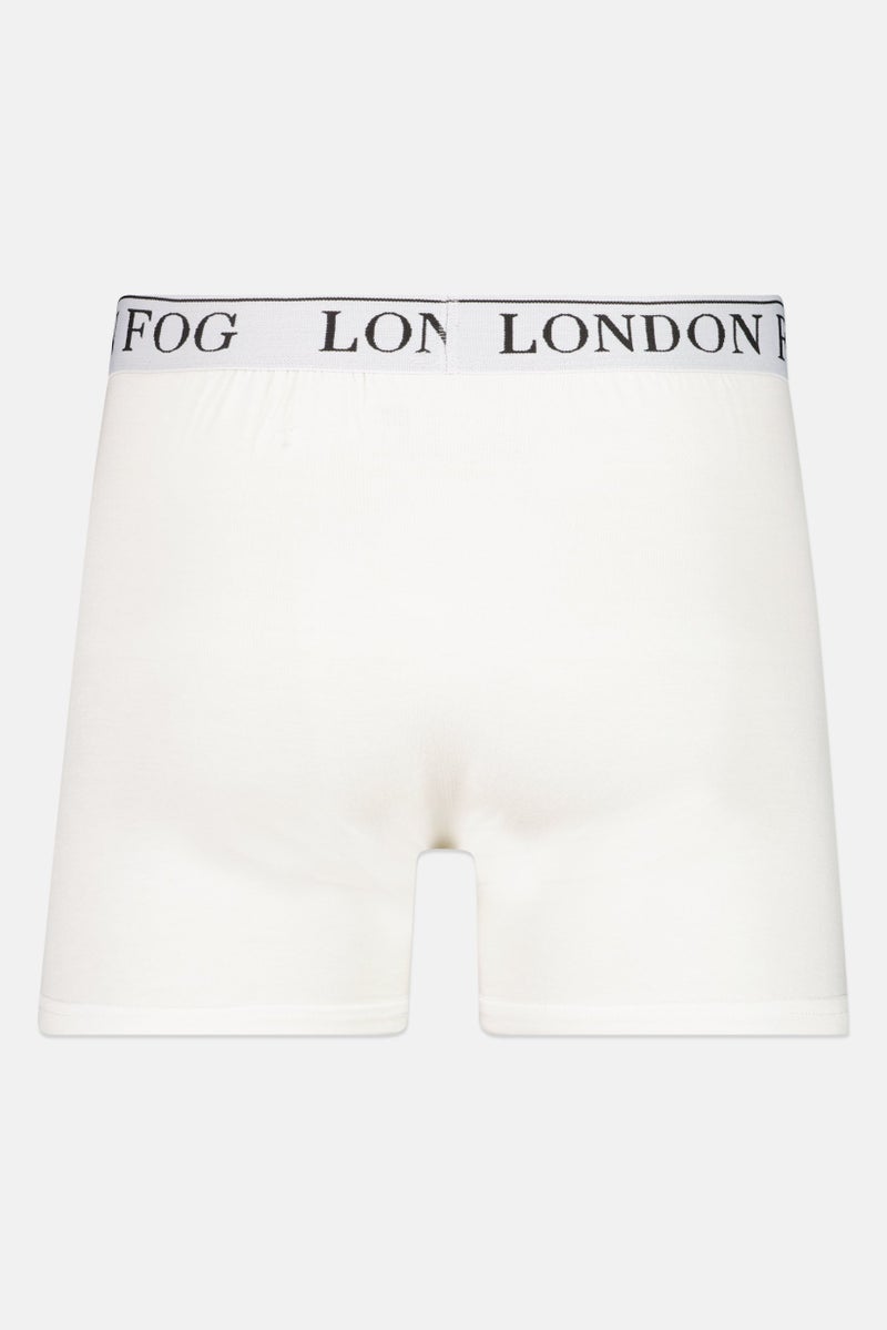 London Fog Men 2 Piece Brand Logo Boxer Briefs, Multicolor - Image 3