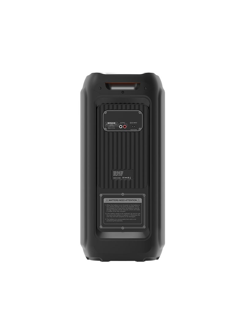 Goaltage PowerBeat Party Speaker including Remote Control and Wireless Microphone with High-Power Wireless Bluetooth Connection - Image 5