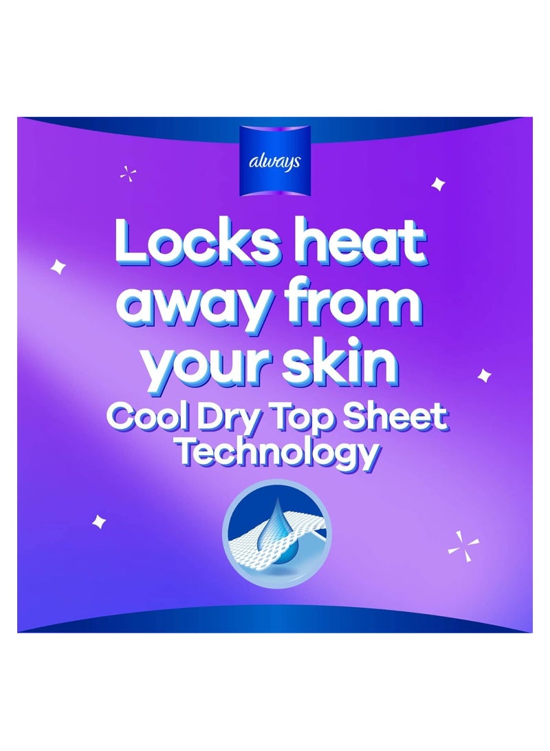 Always Aloe Cool Zero Irritation Feel With Aloe Vera Essence - 30 Pad Count Large - Image 3