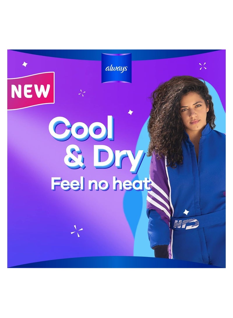 Always Aloe Cool Zero Irritation Feel With Aloe Vera Essence - 30 Pad Count Large - Image 2