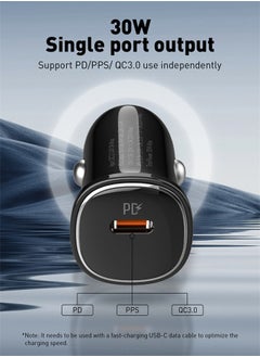 LDNIO 30W Car charger USB PD Super Fast Car charger Black  - Image 3