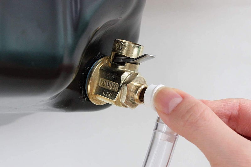 FUMOTO F137S S-Series Large Body Valve with Short Nipple and LC-10 Lever Clip for 12mm-1.75 - Image 4