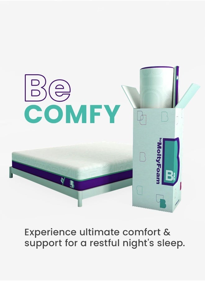 Master Molty Foam | Be by Molty | Queen Size Mattress | 8 Inches |190cmX 160cmX 25cm|Redefining Comfort | Premium Quality Foam for Luxury Sleep | Easy Assemble