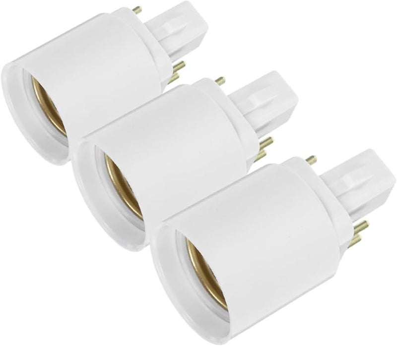 Merryhapy 3 Pack Bulb Base Adapter Extender Socket for Chandelier Lamp Holder - Image 2