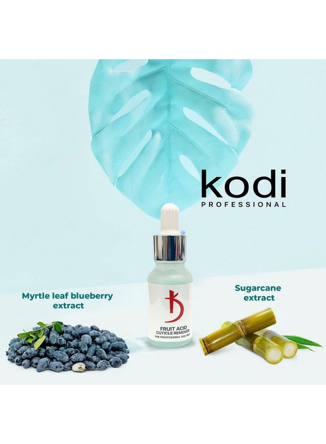 Kodi Professional Fruit Acid Cuticle Remover 15Ml (0.50 Oz) Fast Acting Cuticle Remover Gel Professional Cuticle Softener For Perfect Nails Enriched With Fruit Extracts Nail Cuticle Remover - Image 4
