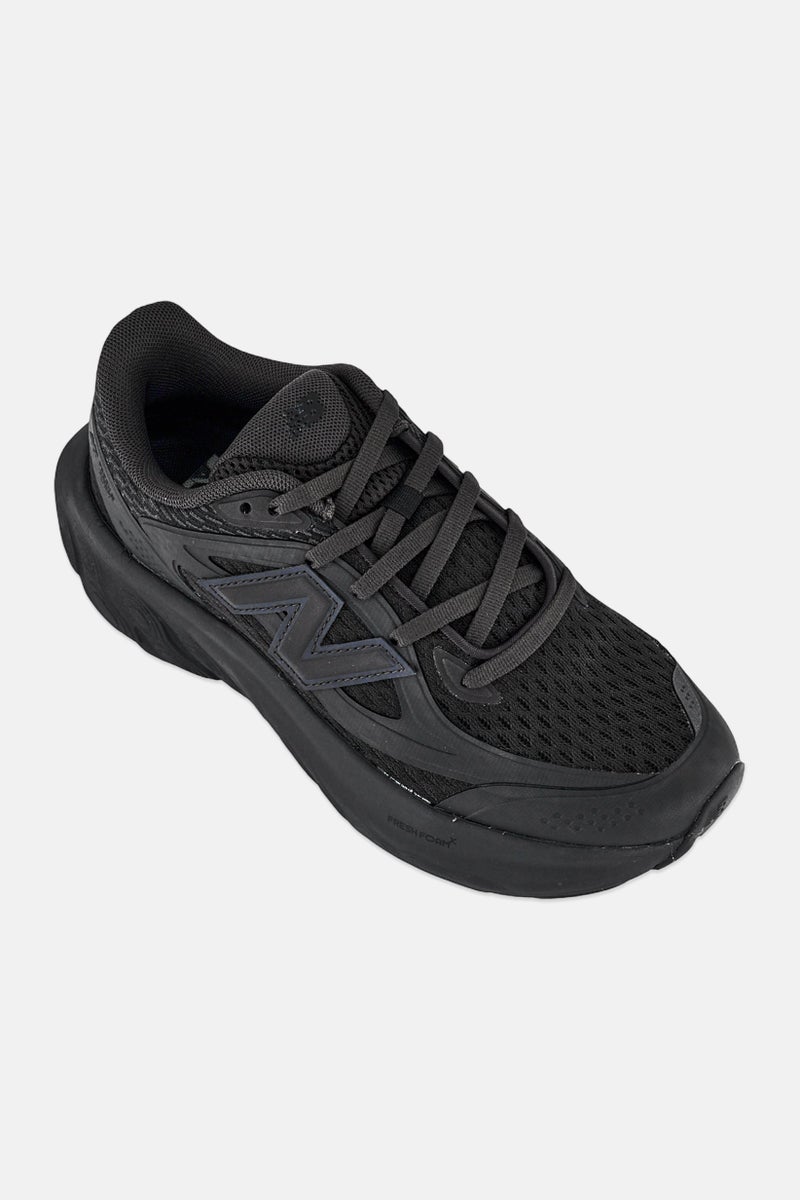 New Balance Kids Boy Medium UTRNWD Lace Up Running Shoes, Black - Image 1