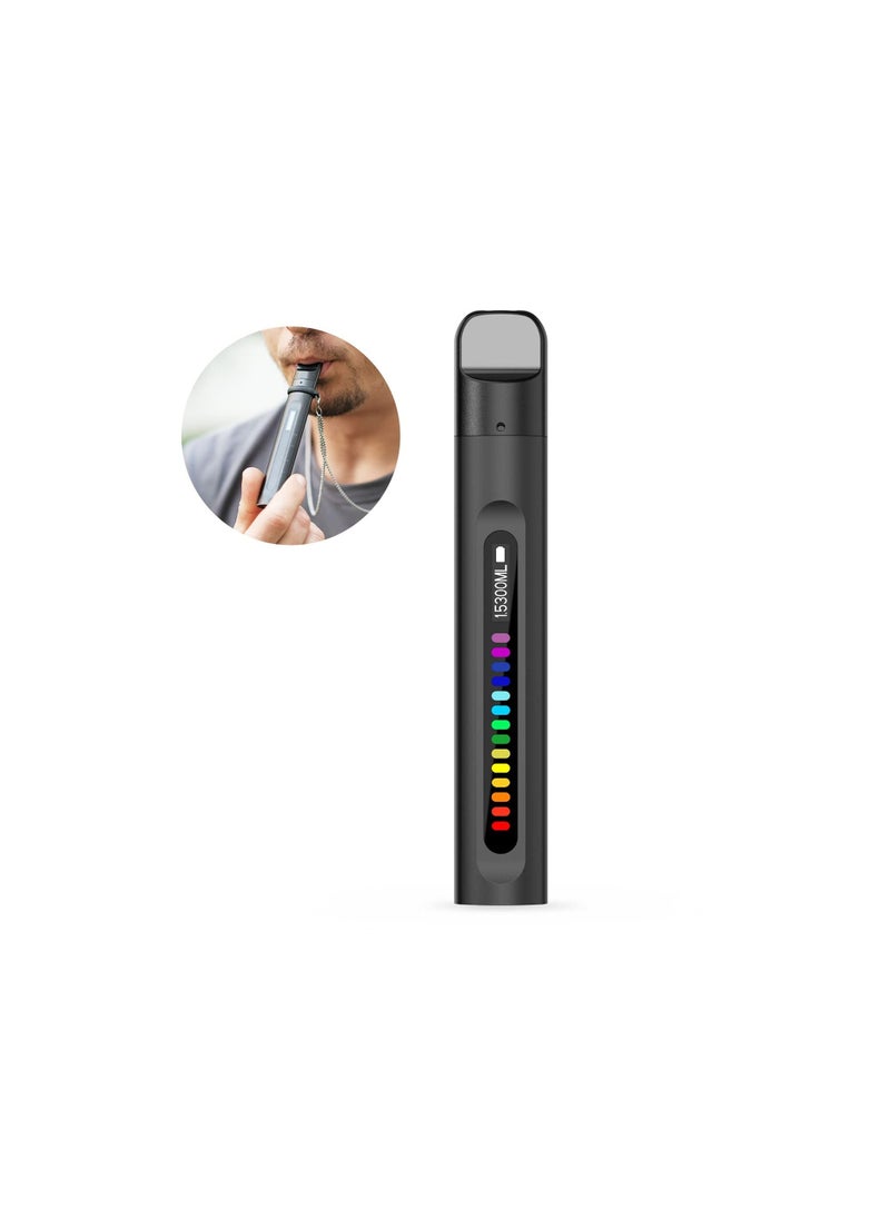 SYOSI - Breathing Exercise Device, Breathing Lung Recovery Exerciser, Compact Guided Portable Breathing Trainer, Real-time Result Display, Improve Fitness Sleep, Excellent for Athletes Normal People - Image 1