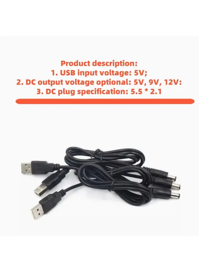 5 فولت تيار مستمر معزز الجهد ومنظم مع مدخل USB لأجهزة التوجيه والمودمات والهواتف الذكية - Image 2