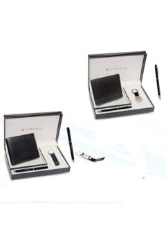 Vitacelli Luxury Magnetic Gift Box, Black Large Gift Box Folding Gift Boxes for Presents With Lid,Very Suitable for Festival, Birthday, Anniversary, etc (22cm x 4.5cm x 15cm)  - Image 2