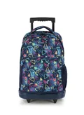 GABOL Gabol Tizaz Trolley Backpack – Multi-Colored | Lightweight & Durable Travel Bag | Unisex | Hearts & Butterflies Design