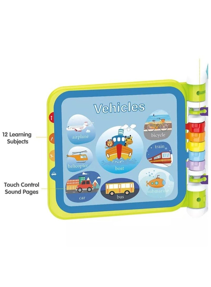 نسخة مطورة عالية الجودة من البلوتوث التعليمية الإنجليزية للأطفال ذكاء 108 كلمة آلة تعلم الكتب - Image 4