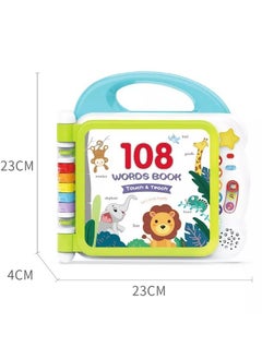 Generic High Quality Upgrade Version Bluetooth Educational English Kids Intelligence 108 Words Book Learning Machine  - Image 3