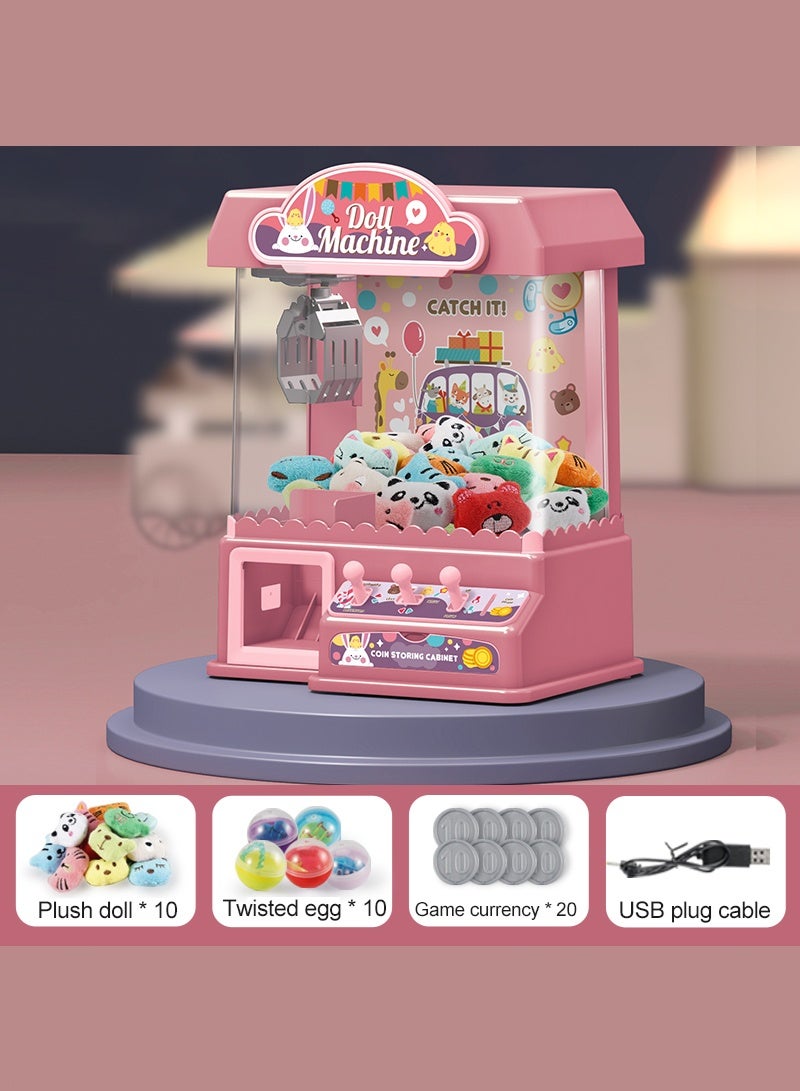 Sharpdo Electronic Doll Machine for Kids, DIY Mini Claw Machine with Music, Light and Candy Grabber for Home Parties, Boys and Girls Fun and Cool Toys Galore Gift - Image 5