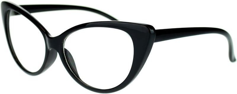 SA106 Womens Goth Mod Chic Classic Retro Cat Eye Optical Glasses - Image 3