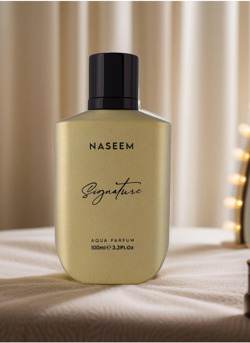 Perfumes Signature Gold | 100ml Alcohol-Free Eau De Parfum | Cinnamon, Rosemary, Musk for Men & Women | Luxurious & Long-Lasting Fragrance
