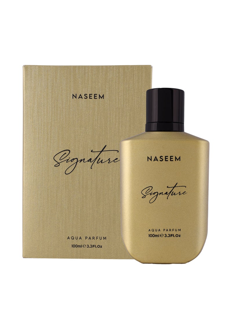 Perfumes Signature Gold | 100ml Alcohol-Free Eau De Parfum | Cinnamon, Rosemary, Musk for Men & Women | Luxurious & Long-Lasting Fragrance