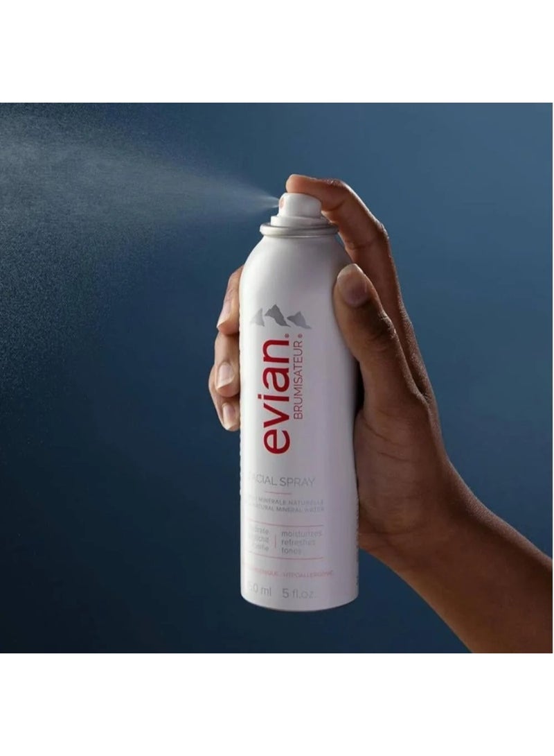 Evian Hydrating and Refreshing Facial Spray 150ml - Image 2