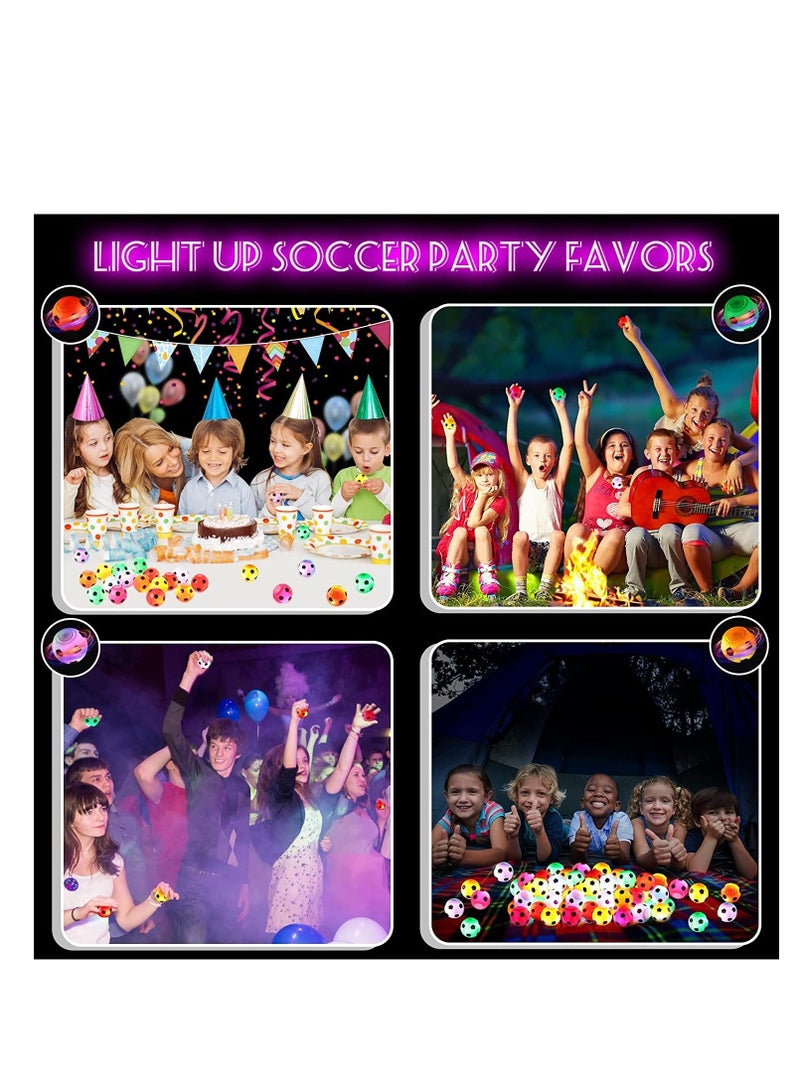 SYOSI Soccer Party Favors Light Up Fidget Spinner Soccer Ball Toys Soccer Basket Stuffers Gifts Toy for Classroom Prizes Return Gifts for Kids Birthday Party Party Favors - Image 4