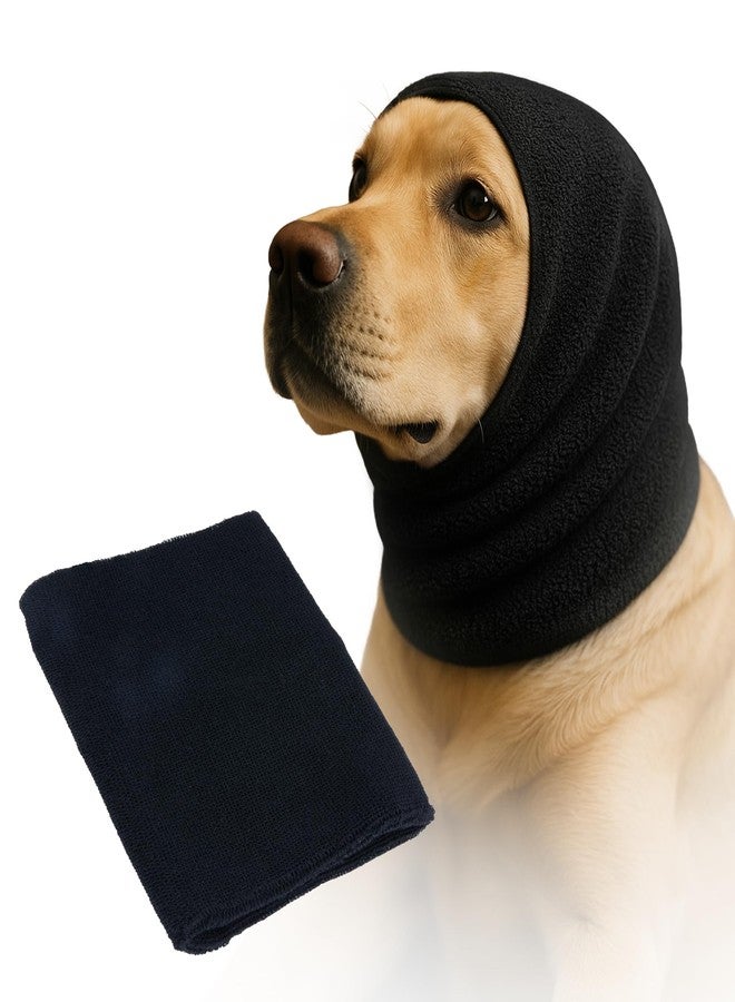 ESD Hoodini Calming Band for Dogs and Cats- Anxiety Relief for Pets - Grooming & Noise Protection - Soft, Washable, Pet Soothing Band - Large - Image 1