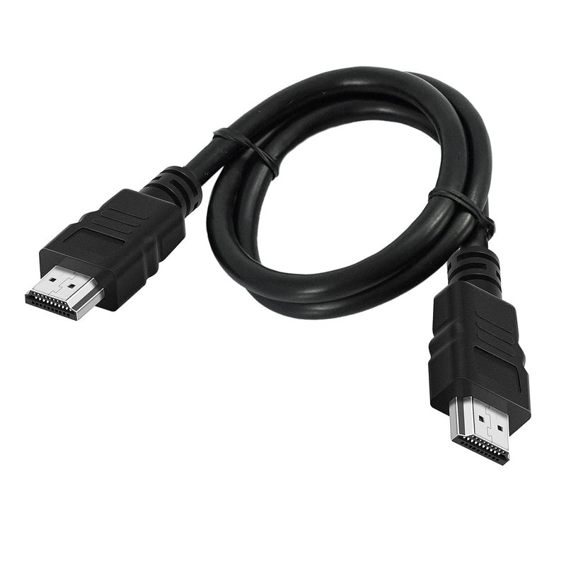 Storite 30cm High Speed Gold Plated HDMI Male to Male Cable for LED/LCD TV, PC Monitor, Setup Box - Image 1