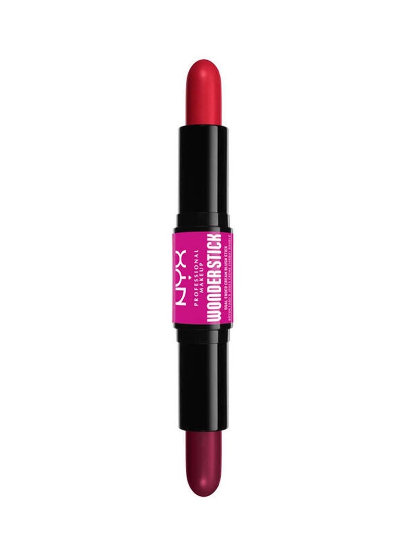 NYX PROFESSIONAL MAKEUP Wonder Stick Cream Blush Bright Amber + Fushsia  - Image 1