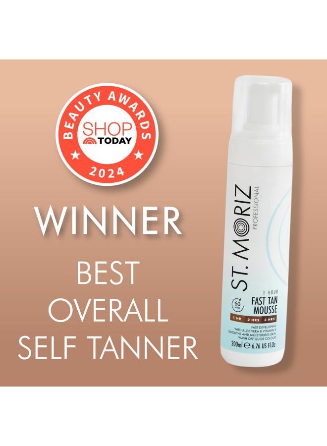 St. Moriz Self Tanning Fast Self Tanning Mousse (With Shade Control) 6.7 oz - Image 2