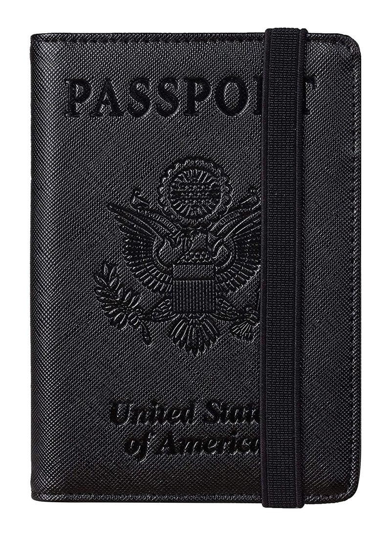 Travelambo - Passport Wallet Passport Holder Cover Case Leather - Image 1