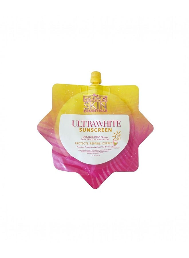 Hikari Skin Essentials Ultra White Sunscreen 50ml - Image 1
