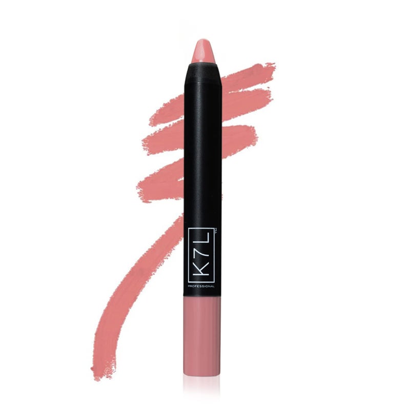 K7L Pink Lipstick Crayon - Matte - Auroara - Image 2