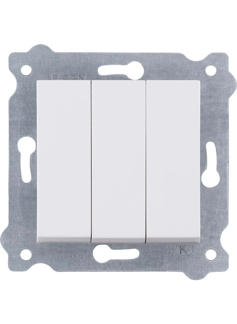 Karell White Triple Switch (Without Frame) 290-000102-213 321065 - pzsku/Z42B5E4ED81E83D6520C5Z/45/_/1737087368/d75e69c9-3bdb-4de9-bab3-03250ae54f6f