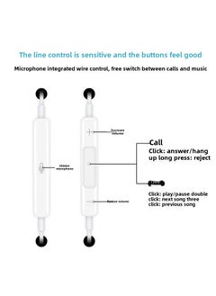 Generic Type-c In-Ear Bluetooth For Apple 15 Headset Wired For Android Round Hole Wire Control For Apple Flat Head Ear-Color:Typec Digital Chip Headphone Cable Cardboard  - Image 4