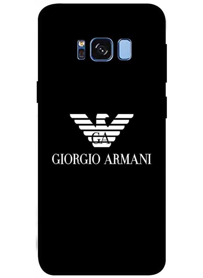 EYE CATCH - Protective Case Cover For Samsung Galaxy S8 Plus Smart Series Printed Protective Case Cover for Samsung Galaxy S8 Plus Giorgio Armani - Image 1