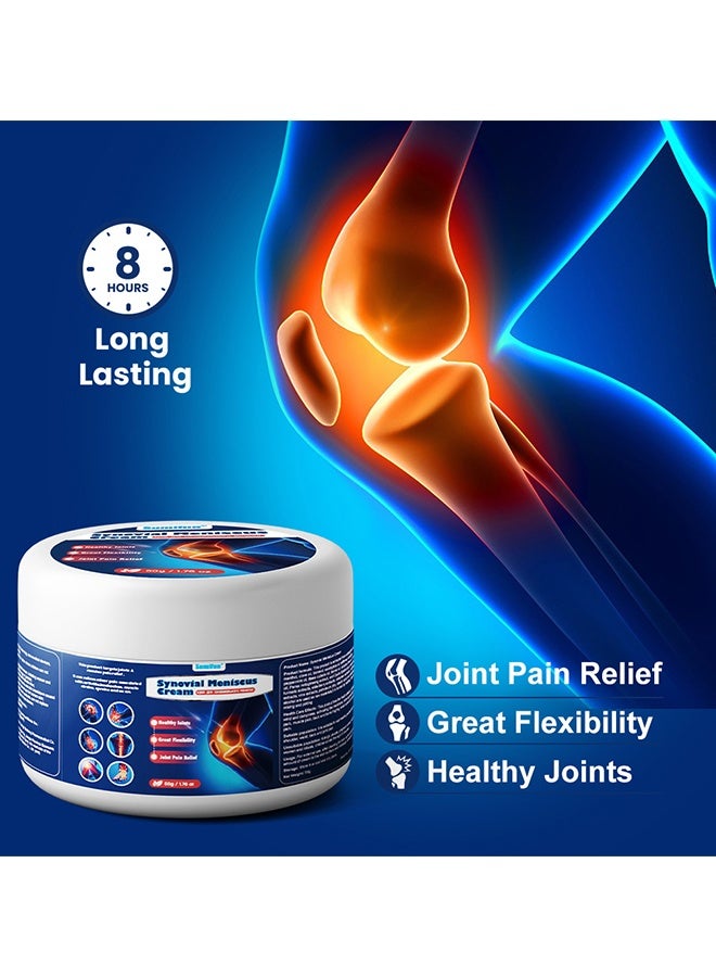 Sumifun Synovial Meniscus Cream, Pain Relief Ointment, Promote Mobility And Flexibility, Support Joint Health, Encourage Joint Strength And Density 50G - Image 4