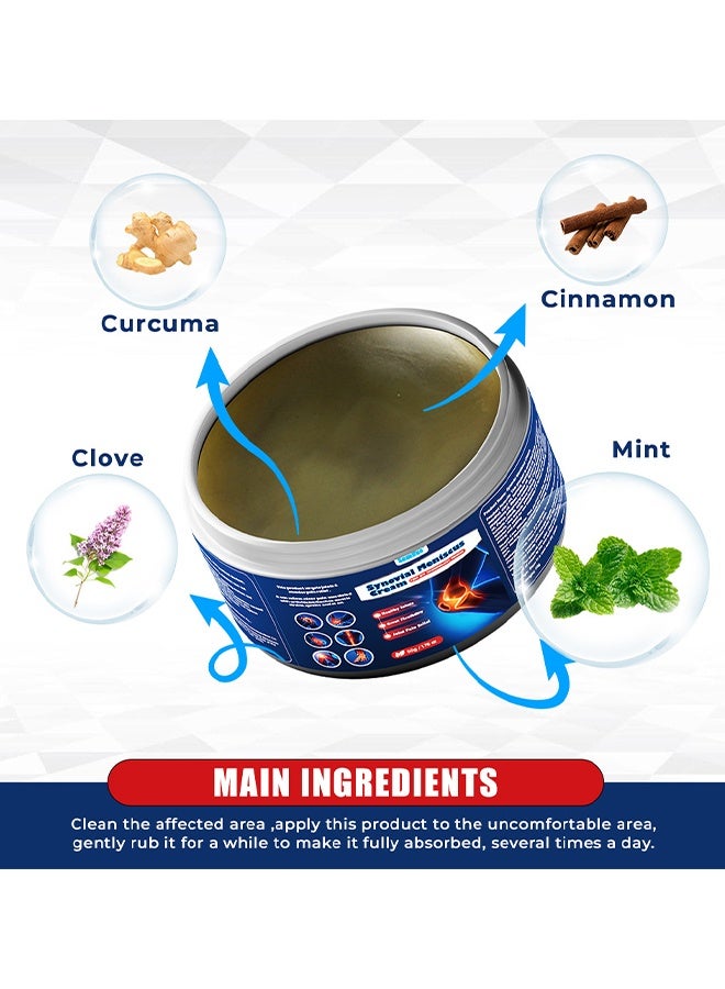 Sumifun Synovial Meniscus Cream, Pain Relief Ointment, Promote Mobility And Flexibility, Support Joint Health, Encourage Joint Strength And Density 50G - Image 2