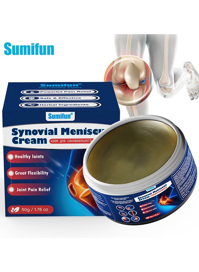 Sumifun Synovial Meniscus Cream, Pain Relief Ointment, Promote Mobility And Flexibility, Support Joint Health, Encourage Joint Strength And Density 50G - Image 1