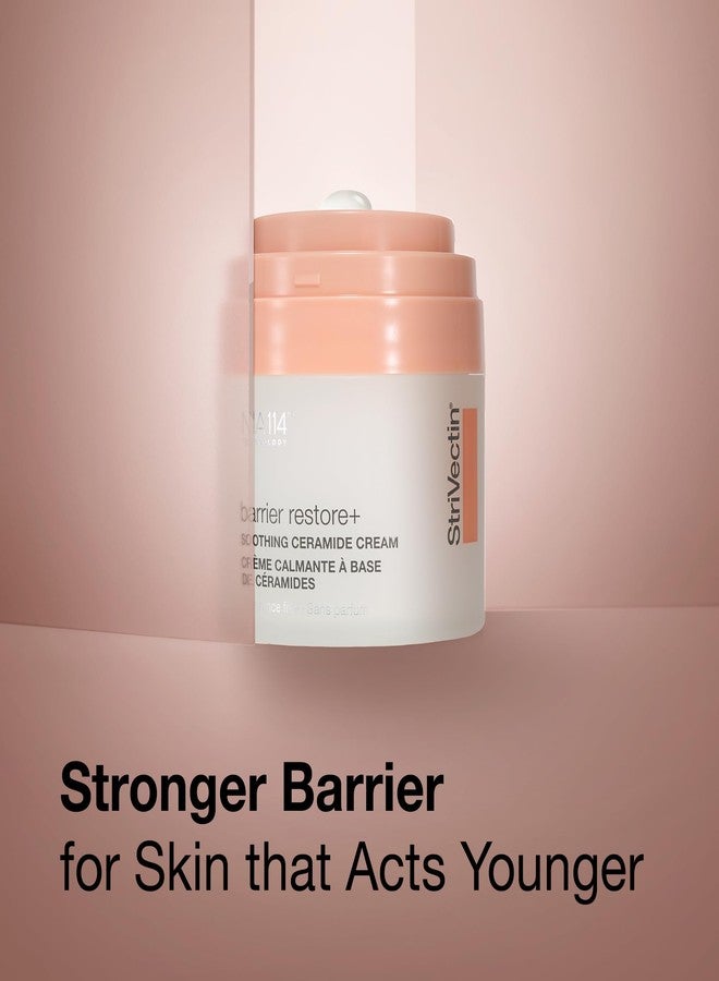 StriVectin Barrier Restore + Soothing Ceramide Cream with Ceramides + Niacinamide, Hydrating & Soothing, Fragrance‑Free, Turmeric, Face & Neck Moisturizer - Image 2