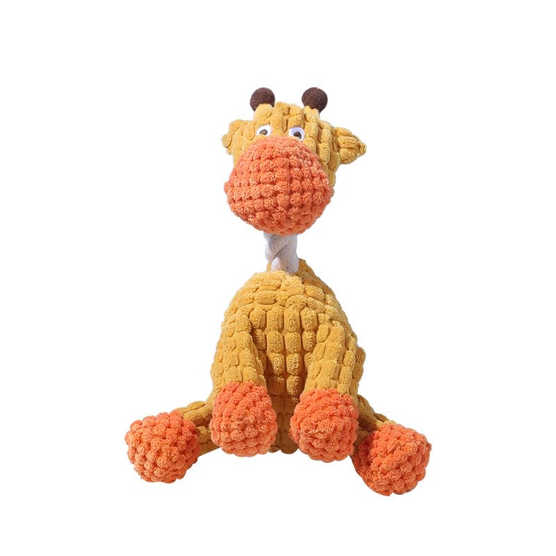 FASHION MANIA Dog Toys Durable Non Toxic Plush Squeaky Interactive Chew Toys For All Siz Dogs Green Dog - Image 3