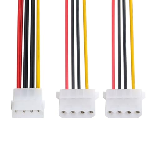 chenyang IDE 4Pin 1 to 2 Power Extension Cable 10cm Hard Disk Driver Power Splitter Cable for SSD HDD 5V 12V - Image 3
