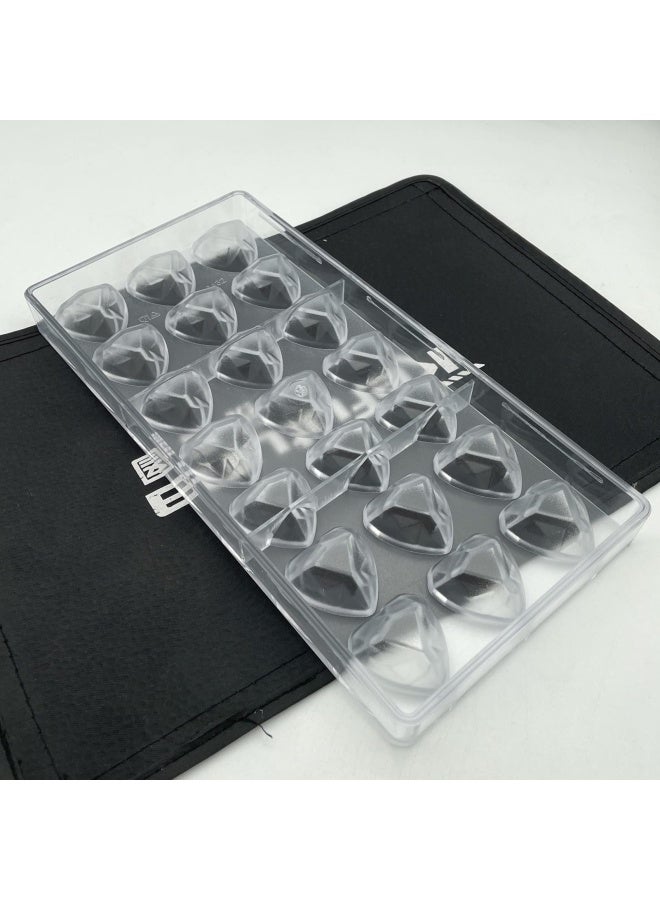 Heart Chocolate Mold Polycarbonate Chocolate Mould 1432 Transparent - Image 4
