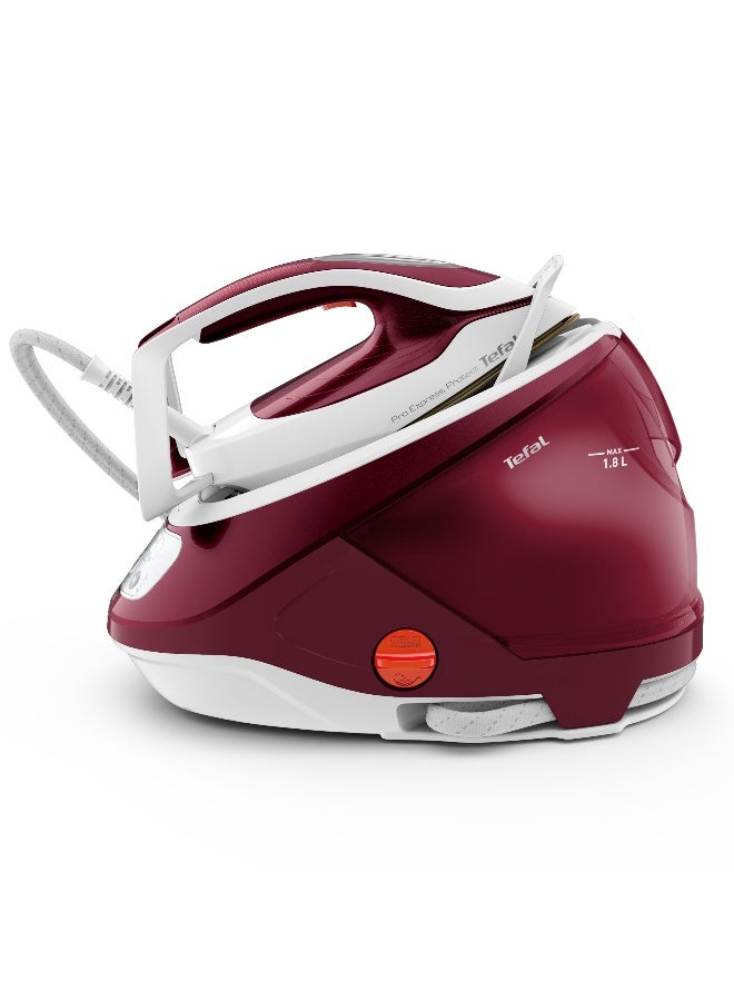TEFAL Steam Station | Pro Express Protect High-Pressure 7.5 Bar Steam Generator Iron | With Calc Collector And Protect System | GV9220G0 1.8 L 2830 W GV9220G0 Red - Image 2