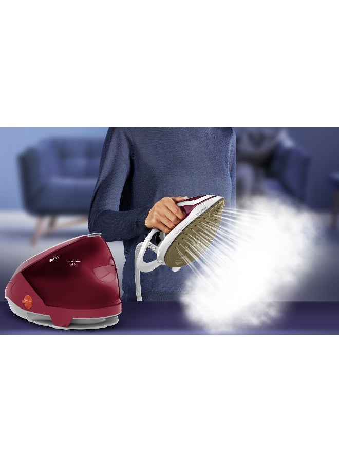 TEFAL Steam Station | Pro Express Protect High-Pressure 7.5 Bar Steam Generator Iron | With Calc Collector And Protect System | GV9220G0 1.8 L 2830 W GV9220G0 Red - Image 5