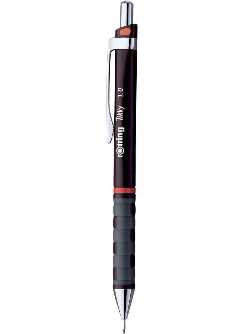 Rotring Tikki Mechanical Pencil with Grip, Brown, 1.0 mm - Image 4