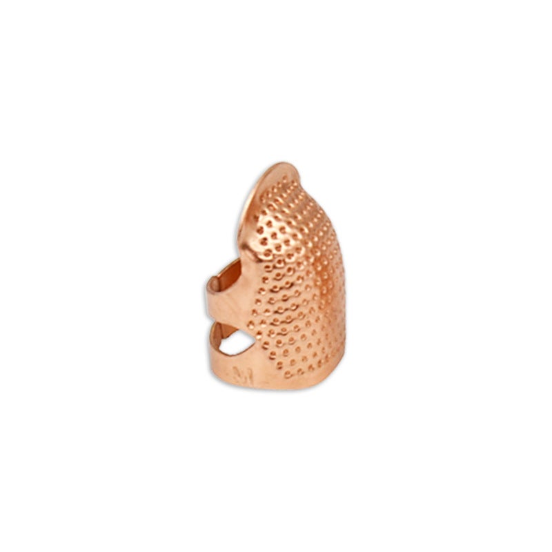 Antique Bronze Adjustable Ring Pincushion Non-Slip Sewing Needle Holder Rose Gold
