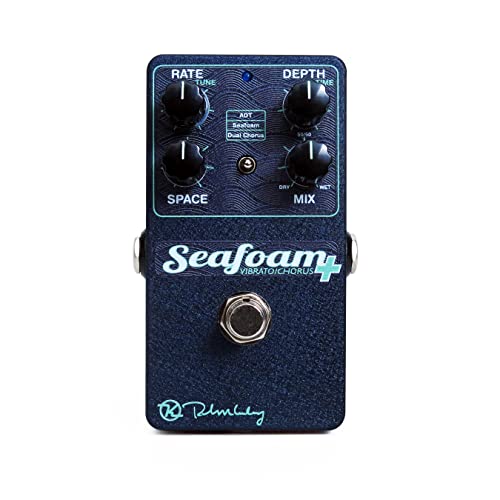Keeley Seafoam Plus Vibrato Chorus Effects Pedal Blue KSea2